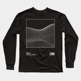 Enya / Minimalist Style Graphic Design Long Sleeve T-Shirt